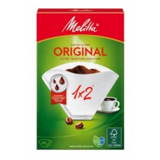 فلاتر القهوة 2 × 1 اورجينال من ميليتا - 40 فلتر